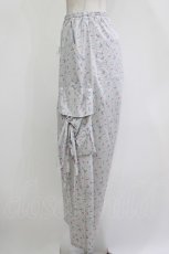 画像2: Candy Stripper / Flower ribbon pants F GRAY H-26-09-30-1037-PU-PA-AK-ZH (2)