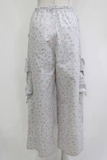 画像3: Candy Stripper / Flower ribbon pants F GRAY H-26-09-30-1037-PU-PA-AK-ZH (3)