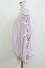 画像2: Candy Stripper / RIBBON RIBBON JERSEY BLOUSON FREE ライトピンク H-26-09-30-1038-PU-JA-AK-ZH (2)