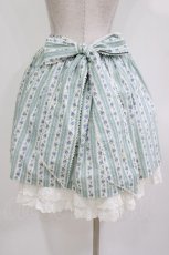 画像3: MARBLE / 花柄バッスルスカート  ブルー H-26-09-30-1005-GO-SK-AK-ZH (3)