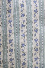 画像4: MARBLE / 花柄バッスルスカート  ブルー H-26-09-30-1005-GO-SK-AK-ZH (4)
