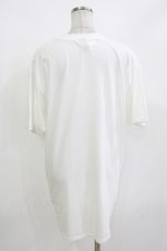 画像3: NieR Clothing / プリント半袖CUTSEW XL 白 H-26-09-30-1055-PU-TO-KB-ZH (3)