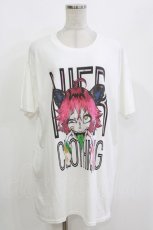 画像1: NieR Clothing / プリントCOTTON CUTSEW  白 H-26-09-30-1056-PU-TO-KB-ZH (1)