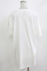 画像3: NieR Clothing / プリント半袖CUTSEW XL 白 H-26-09-30-1057-PU-TO-KB-ZH (3)