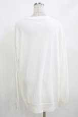 画像2: NieR Clothing / プリントSWEAT  2XL 白 H-26-09-30-1060-PU-TO-KB-ZH (2)