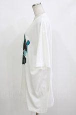 画像2: NieR Clothing / プリントCOTTON CUTSEW XL 白 H-26-09-30-1061-PU-TO-KB-ZH (2)