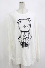画像1: NieR Clothing / プリントSWEAT  2XL 白 H-26-09-30-1065-PU-TO-KB-ZH (1)