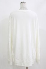 画像2: NieR Clothing / プリントSWEAT  2XL 白 H-26-09-30-1065-PU-TO-KB-ZH (2)