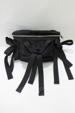 画像2: Candy Stripper / FANCY RIBBON WAIST BAG  BLACK H-26-09-30-1069-PU-BG-AK-ZH (2)