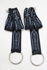 画像3: HIDOLATRAL THEODOL / キョンシーお札リボンクリップ  黒 H-26-09-30-1075-PU-AC-AK-ZH (3)