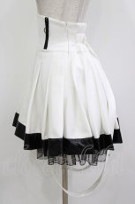 画像2: HIDOLATRAL THEODOL / CyberJersey-Setup（Skirt）  白 H-26-09-30-1008-PU-SK-AK-ZH (2)
