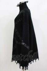 画像2: KILL STAR / Chained Knit Sweater M ブラック H-26-09-30-1013-PU-TO-KB-ZH (2)
