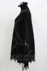 画像2: KILL STAR / Chained Knit Sweater S ブラック H-26-09-30-1015-PU-TO-KB-ZH (2)