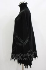 画像2: KILL STAR / Chained Knit Sweater S ブラック H-26-09-30-1016-PU-TO-KB-ZH (2)