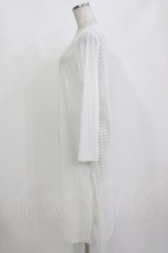 画像2: Rozen Kavalier / シアーボーダーロングカーデ  白 H-26-09-30-1017-OO-TO-KB-ZH (2)