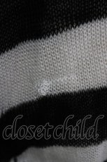 画像4: PUNK RAVE / Insanity striped sweater Free ホワイト H-26-09-30-1019-PU-TO-KB-ZH (4)