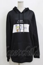 画像1: NieR Clothing / プリントプルパーカー  ブラック H-26-09-30-1020-PU-TO-KB-ZH (1)