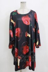 画像1: NieR Clothing / NieR 林檎トップス  黒 H-26-09-30-1023-PU-TO-KB-ZH (1)