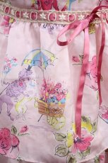 画像3: Emily Temple cute / バレリーナプリントノースリーブワンピース M ピンク H-26-09-30-005-ET-OP-NS-ZH (3)