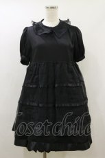 画像1: RoseMarie seoir / pastel angel ワンピース Free ブラック H-26-09-30-2051-LO-OP-NS-ZH (1)