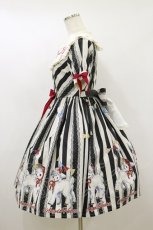 画像3: Angel's Heart / Little Sheep Baa Stripeワンピース S オフ/ブラックストライプ H-26-09-30-2058-EL-OP-NS-ZH (3)