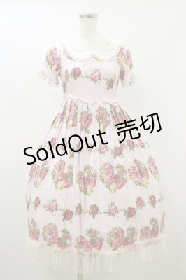 Preview of Sugar Bouquetワンピース S ピンク