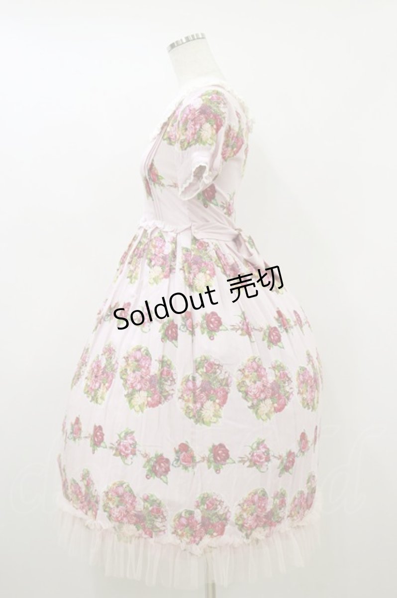 画像3: Bacio Bouquet（海外ロリータブランド） / Sugar Bouquetワンピース S ピンク H-26-09-30-2059-LO-OP-NS-ZH (3)