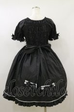 画像2: metamorphose / Dress up はしごレースリボンワンピース サイズ1 ブラック H-26-09-30-2061-ME-OP-NS-ZH (2)