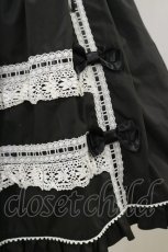 画像4: metamorphose / Dress up はしごレースリボンワンピース サイズ1 ブラック H-26-09-30-2061-ME-OP-NS-ZH (4)