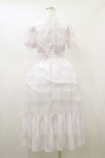 画像2: evelyn / バストギャザー裾切替ロングワンピース Free ピンク H-26-09-30-2062-LO-OP-NS-ZH (2)