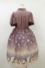画像2: axes femme POETIQUE / メルティハニーラッフル袖ワンピース M ピンク H-26-09-30-2067-AX-OP-OW-ZH (2)