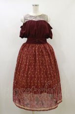 画像1: axes femme POETIQUE / ディズニーアラジン/ワンピース M ワイン H-26-09-30-2076-AX-OP-AS-ZH (1)