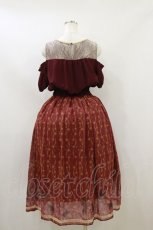 画像2: axes femme POETIQUE / ディズニーアラジン/ワンピース M ワイン H-26-09-30-2076-AX-OP-AS-ZH (2)