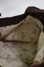 画像2: Maison de FLEUR / ベアチャーム付きダブルリボントートバッグ  ブラウン H-26-09-30-2018-LO-BG-YZ-ZH (2)