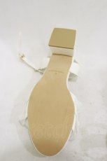 画像4: axes femme POETIQUE / ドットチュールフリルサンダル L 白 H-26-09-30-2021-AX-SH-NS-ZH (4)