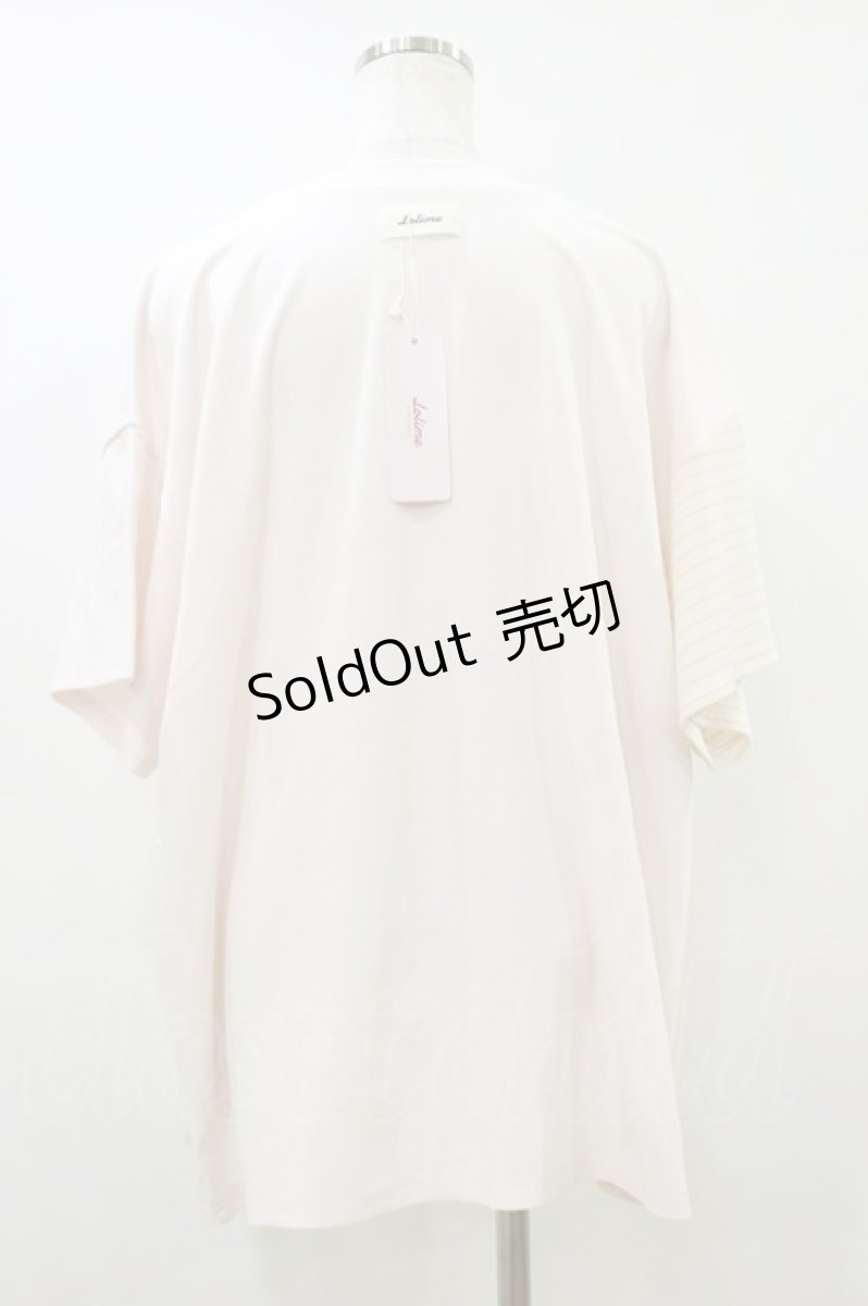 画像2: Lolime by mellfy memory / floral patchwork T-shirts Free ピンク H-26-09-30-2031-LO-TS-NS-ZH (2)