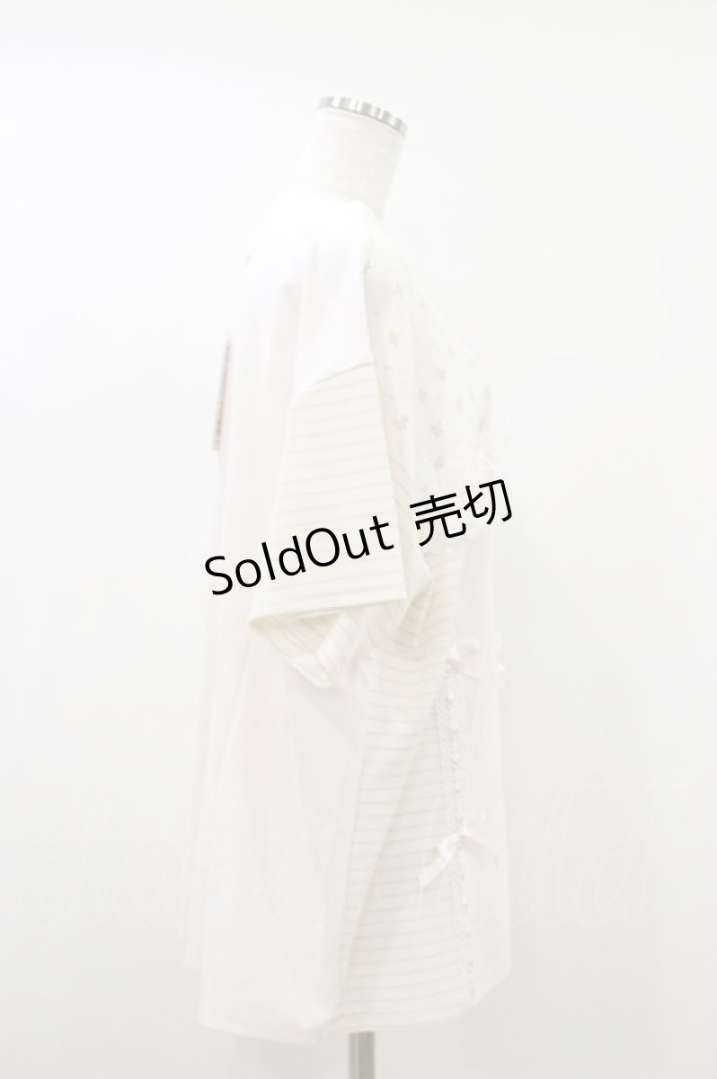 画像3: Lolime by mellfy memory / floral patchwork T-shirts Free ピンク H-26-09-30-2031-LO-TS-NS-ZH (3)