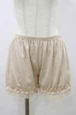 画像1: m petit by misako / AMドロワーズスソレース L-LL ベージュ H-26-09-30-2039-LO-PA-YZ-ZH (1)