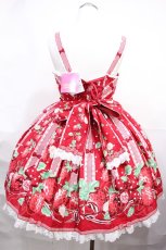 画像3: Angelic Pretty / 摘みたていちごジャンパースカートSet Free レッド H-26-09-30-001-AP-OP-NS-ZH (3)