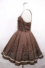 画像2: Angelic Pretty / Melty Ribbon Chocolateジャンパースカート Free ブラウン H-26-09-30-008-AP-OP-NS-ZH (2)