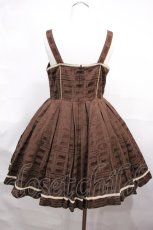 画像3: Angelic Pretty / Melty Ribbon Chocolateジャンパースカート Free ブラウン H-26-09-30-008-AP-OP-NS-ZH (3)