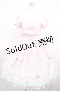 Angelic Pretty / マシュマロバニーワンピース Free ピンク H-26-09-30