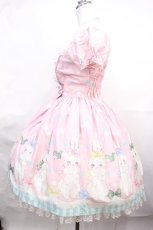 画像2: Angelic Pretty / マシュマロバニーワンピース Free ピンク H-26-09-30-002-AP-OP-NS-ZH (2)