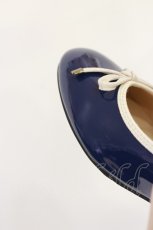 画像5: Fi.n.t / リボンストラップレインパンプス S/22.5~23cm NAVY H-26-10-01-034-CA-SH-NS-ZH (5)