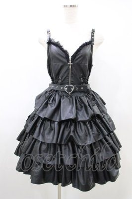 Preview of ONE PIECE×QOOZA PERONA FAUX LEATHER DRESS  黒