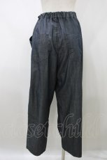 画像2: Jane Marple Dans Le Salon / Giza dungaree work pants M インディゴ H-26-10-01-1031-JM-PA-AK-ZH (2)