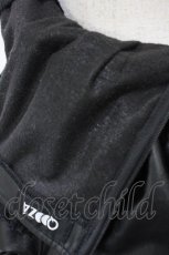 画像6: QOOZA / ONE PIECE×QOOZA PERONA FAUX LEATHER DRESS  黒 H-26-10-01-1001-PU-OP-AK-ZH (6)