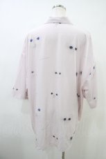 画像2: MILKBOY / キャットアイシャツ  ピンク H-26-10-01-1017-MB-BL-AK-ZH (2)