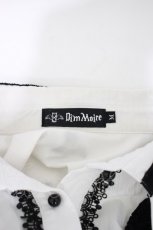 画像6: DimMoire / Gothic学園ブラウス M 白×黒 H-26-10-01-1021-0-BL-AK-ZH (6)