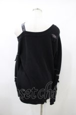 画像3: DimMoire / GLOOMY×DimMoireグル?ミ?いたずらニット M 黒 H-26-10-01-1022-0-TO-AK-ZH (3)